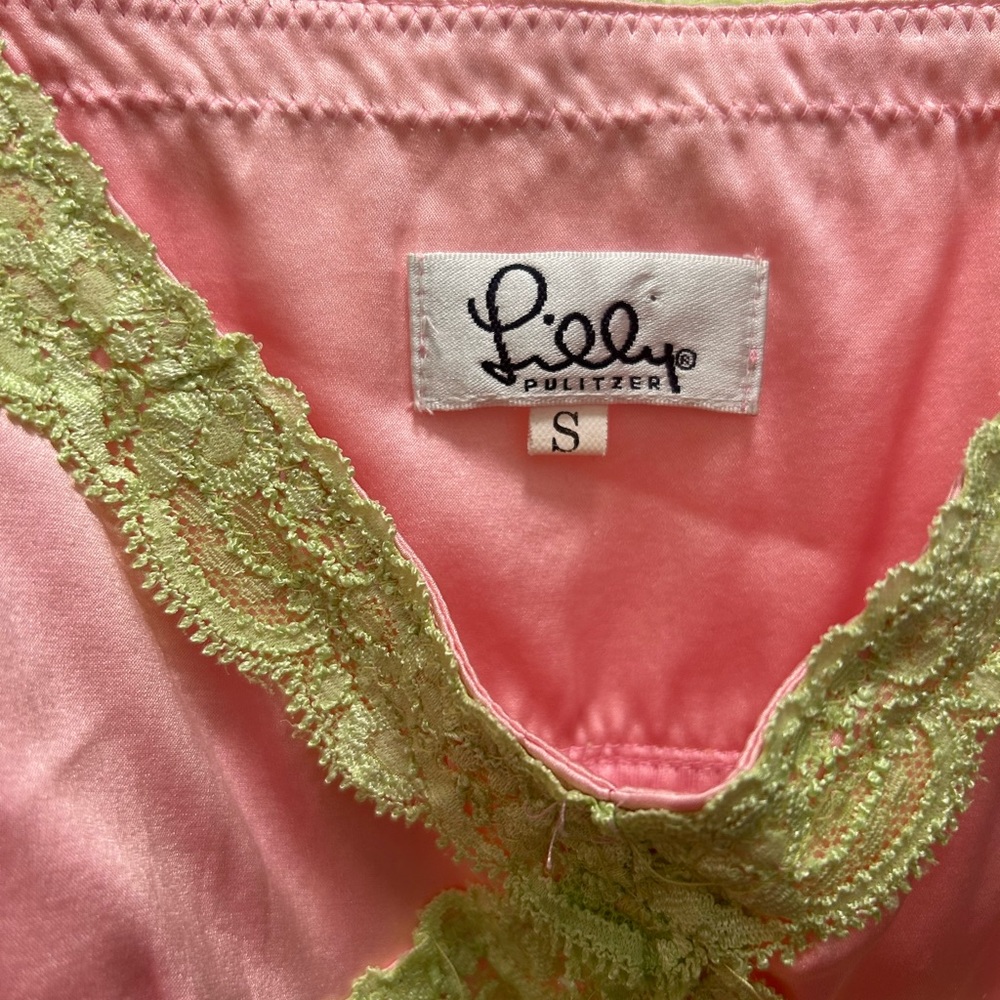 Vintage Silk Lilly Pulitzer Slip Dress